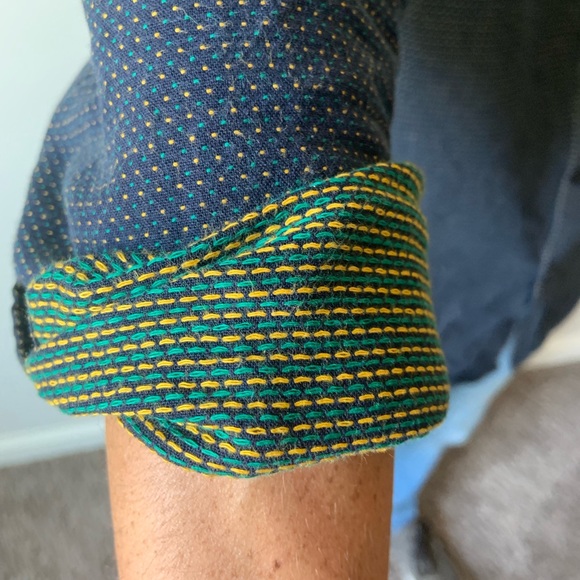 Fred Perry button shown S shirt - Picture 5 of 7